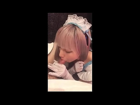 ❤️ Японський ідол [маюка], французький костюм покоївки, частина 1, мінет і дрочка з лосьйоном ❤ Якісний секс у нас ️❤